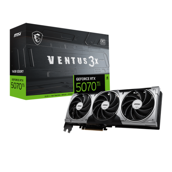 MSI RTX 5070 TI VENTUS 3X OC 16GB GDDR7